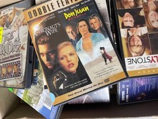 Mystery Lot of 100 Used DVDs--Comedy, Action, Drama, Romcoms, Hallmark, etc..
