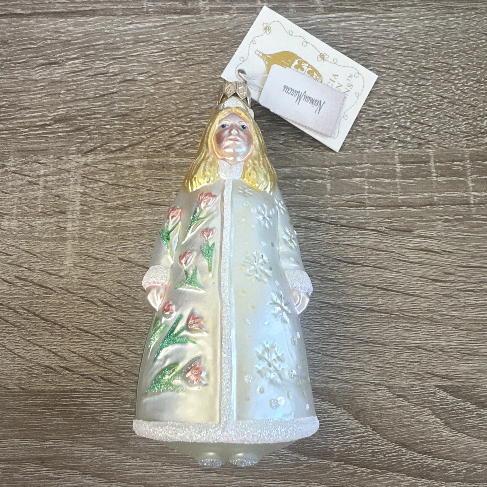 NWT Neiman Marcus Vintage PATRICIA BREEN VIVALDI’S GIRL PEARL 4SEASONS ornament