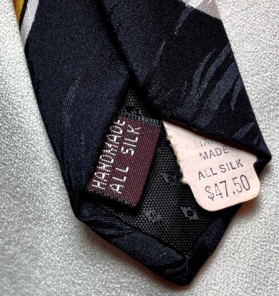 WICKED PUMPKINS Corbata de Seda Museo Artefactos Clásicos Hechos a Mano EE. UU. Foto 4 de 4