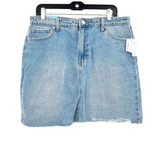 Abound size 33 NEW with tags blue jean denim mini skirt