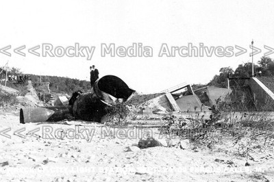 Bll-87 Wreck Of City Light Station, Fergus Falls, USA 1909. Foto