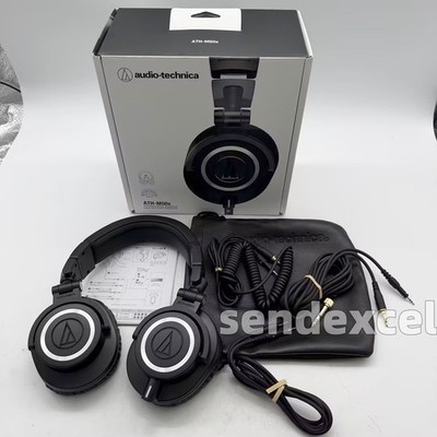 NEW Audio-Technica ATH-M50X Professional Over Ear Headphones Black