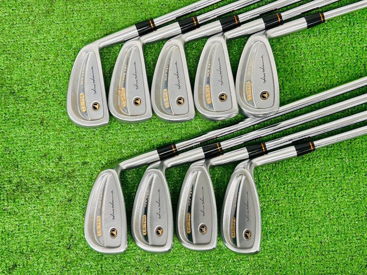 Honma LB-708 New H&F Iron Set 3.5-11+SW RH Dynamic Gold R400 Steel