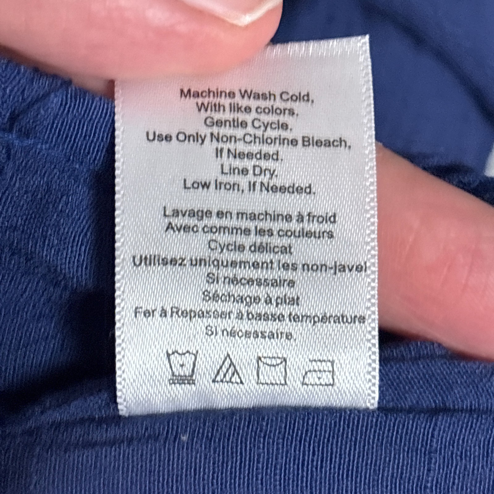 Coldwater Creek Top 2X Blue Embroidered Tunic Lig… - image 12