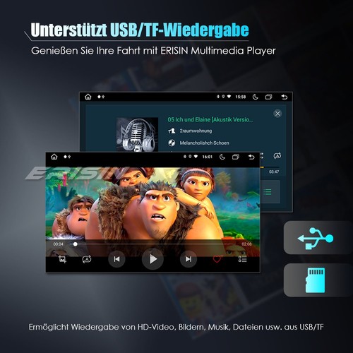 8-Kern Android 13 Autoradio GPS Navi DAB+4G CarPlay RDS DSP für Fiat Punto Linea - Bild 12 von 21