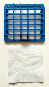 Motorschutzfilter(Gtter+Filter)  Staubsauger PHILIPS PowerGo 900W Gebraucht