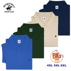 Polo uomo manica corta oversize taglie forti POLO CLUB BEVERLY HILLS 4XL 5XL 6XL