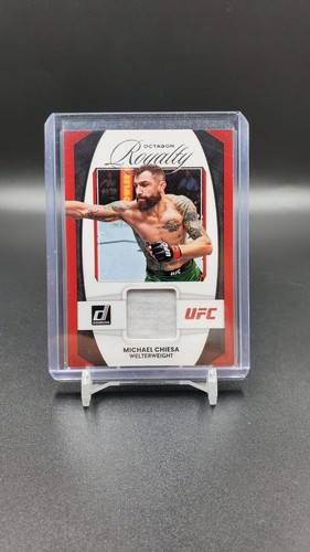 2022 Panini Donruss UFC Michael Chiesa Octagon Royalty Patch Relic Card