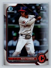 2022 Bowman Draft #BDC-182 Nate Furman Chrome Refractor