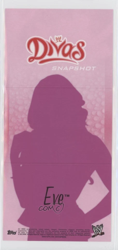 2013 Topps WWE Divas Snapshot Eve Torres - Image 2 of 2
