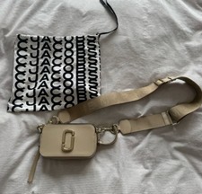 Marc Jacobs The Snapshot DTM Camera Bag Khaki Crossbody Bag