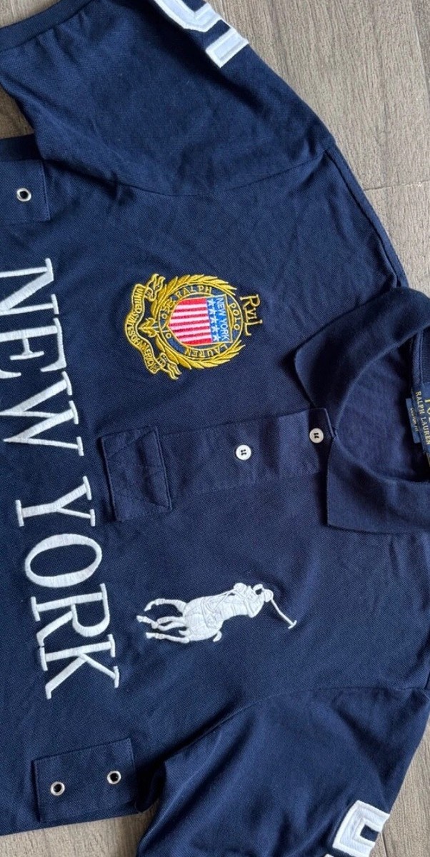 Polo Ralph Lauren New York USA #5 Polo Shirt Big Pony Chief Keef