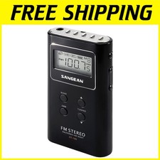 Mini AM/FM Pocket Radio - PLL Synthesized, Stereo Ear Jack