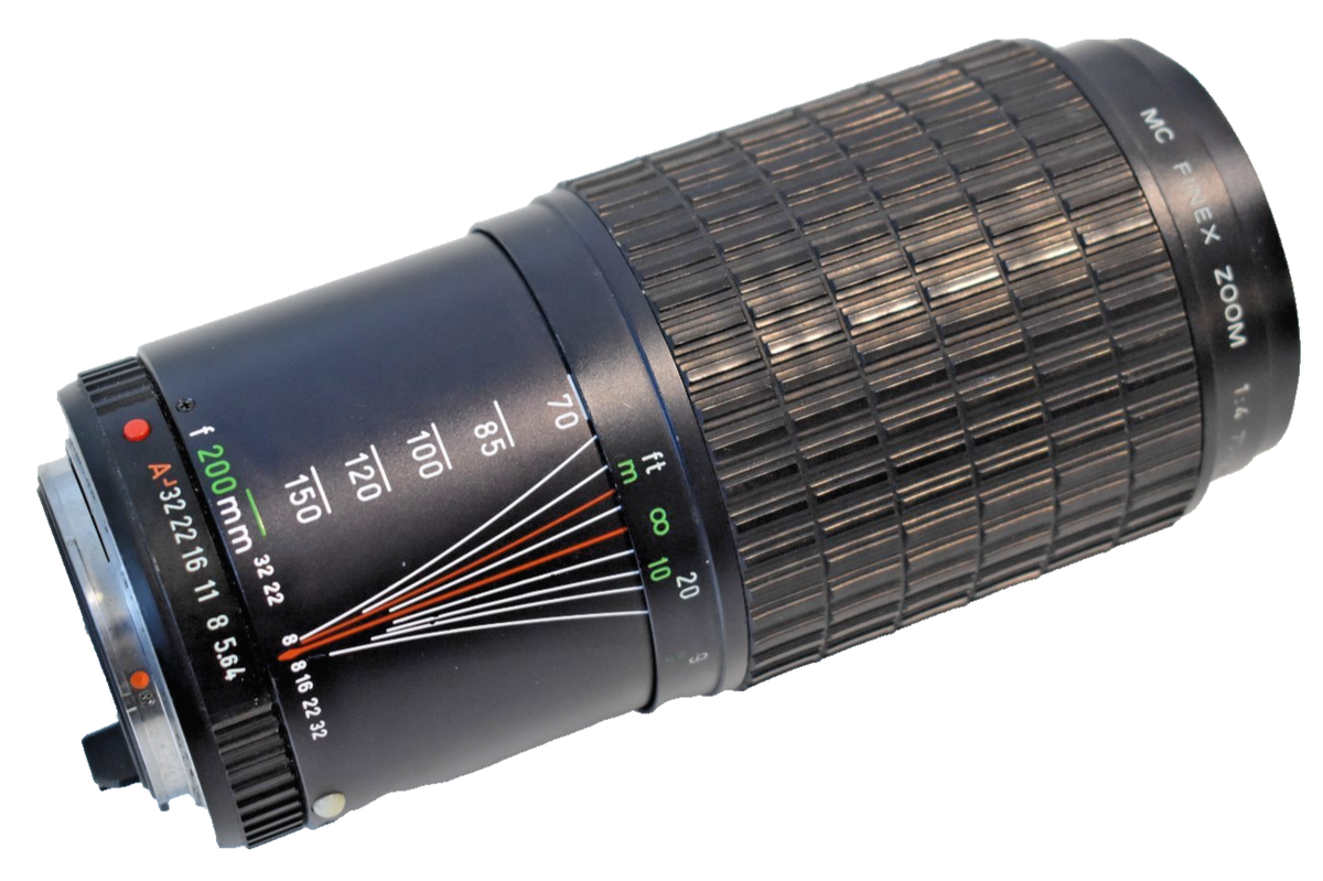 Pentax MC Finex Zoom 1:4 70-200mm Camera Lens 596305. | eBay