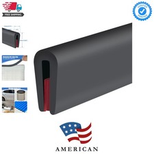 Rubber Edge Trim, Self-Adhesive Rubber Edge Trim, Edge Protector for Sheet Me...