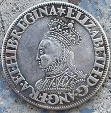Coin 1562 Britain 6 Penny