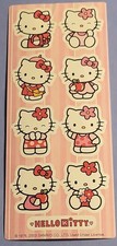Sanrio Hello Kitty Multicolor Glossy Glitter Paper Stickers 8 Set 2003