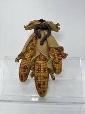 Vintage Burwood Products Corn Wall Decor Hanging MCM Farmhouse Kitchen