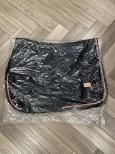 Horsegloss Gloss CELINE - JUMPING SADDLE PAD | BLACK ROSE GOLD