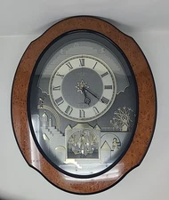 Small World Rhythm Wall Clock Music Motion - 4MH752 Made In Japan - FOR PARTS