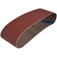 Image of Faithfull Cloth Sanding Belt 533 x 75mm Coarse (Pack 3)