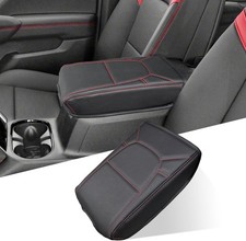 Armrest Cover For Chevy Colorado Gmc Canyon 2023-2026 Center Console Red Armrest Cover For Chevy Colorado Gmc Canyon 2023-2026 Center Console Red
