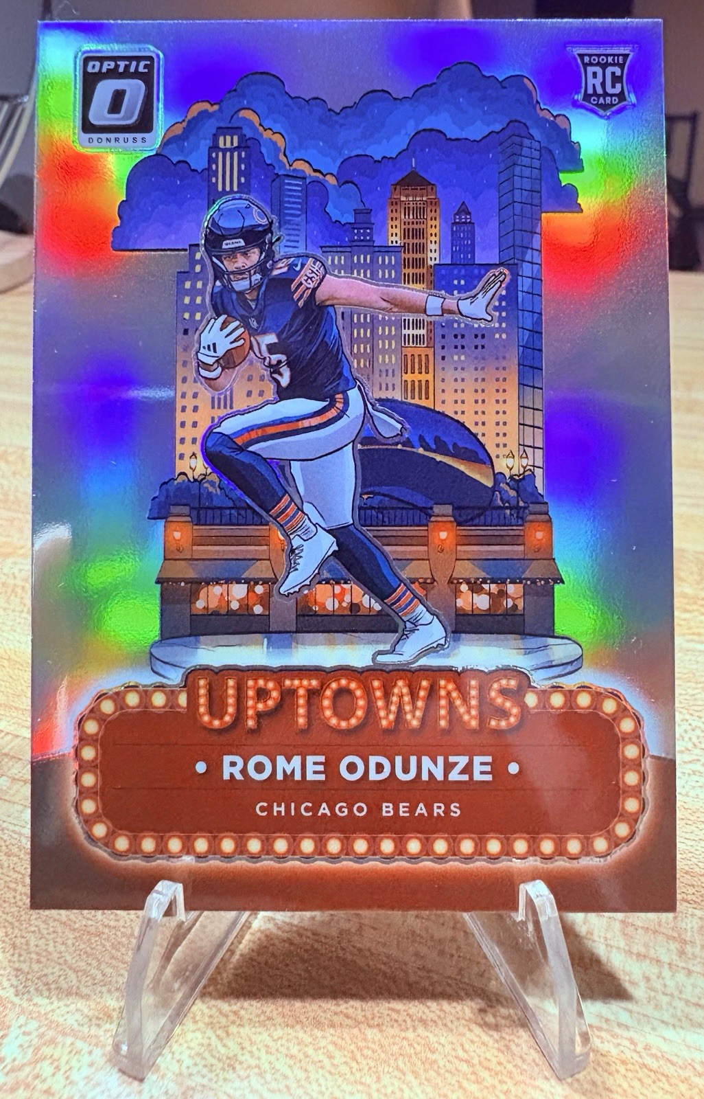 2024 Panini Donruss Optic - Uptowns Rome Odunze #11 (RC) Chicago Bears