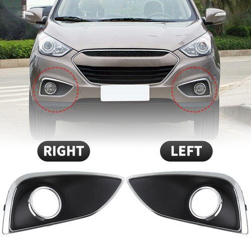 Lower Fog Light Surround Cover Grille For Hyundai IX35 2010-2012 Bumper Front - Picture 2 of 12