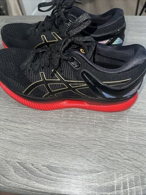 Size 8 - Asics MetaRide Black Classic Red W for sale online | eBay