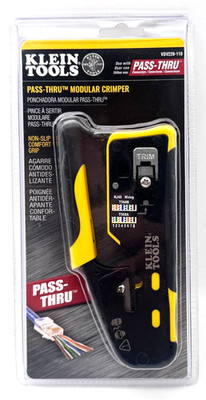 NEW Klein Tools VDV226-110 Pass-Thru Modular Crimper ~ Free Shipping