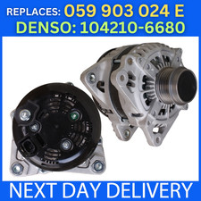 210amp ALTERNATORE NUOVO per AUDI Q7 Q8 4M 3.0 TDI 2015-2022 059903024E 104210-6680