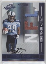 2008 Playoff Absolute Memorabilia 9/10 Chris Johnson #276 Auto u0h