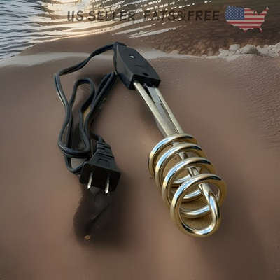 #ad #ad 1000W 110V Immersion Water Heater Electric Immersion Element Heating Coil Boiler $12.99