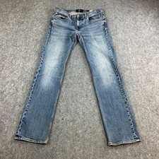 7 For All Mankind Mens Jeans Slim Skinny 32 32 Light Wash Blue Slimmy Stretch