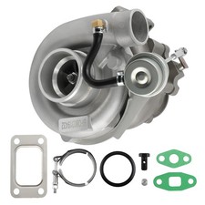 T04e T3 Turbo Turbocharger Compressor Internal Wastegate V-band 420 Hp 0.63 Ar