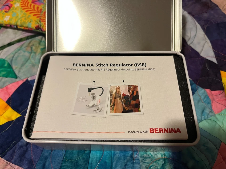 Swiss Bernina Stitch Regulator BSR in Tin Quilting Foot Sewing - image 4 of 4