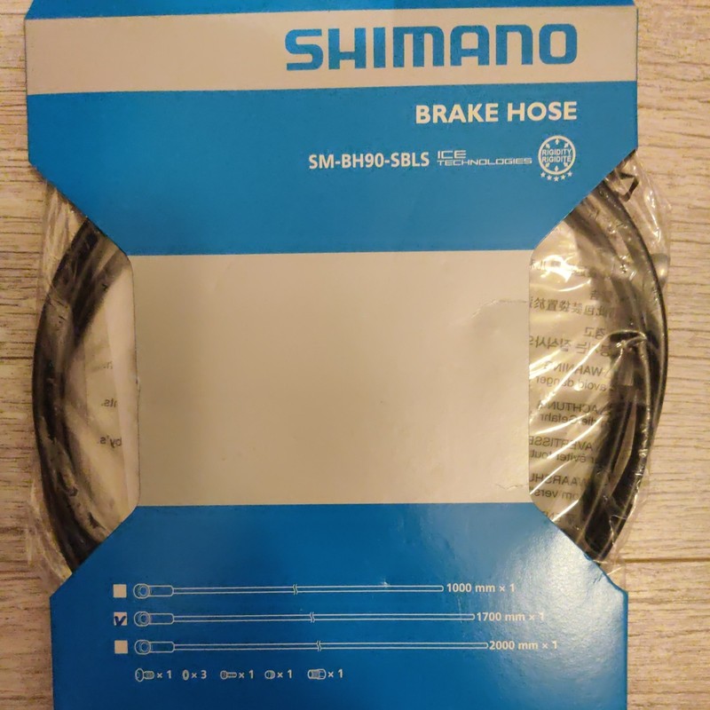 Shimano SM-BH90-SBLS Disc Brake Hose 1700mm - ICE Technologies