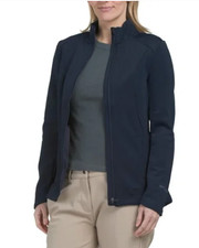 NWT Women's Spyder Fleece Lined Soft Shell Jacket Color: Navy Size: Large
