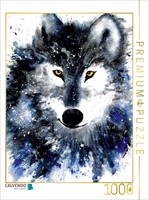 Calvendo Puzzle Wolf 1000 Teile Puzzle Hoch | 1000 Teile Lege-GrößE 64X48Cm Foto