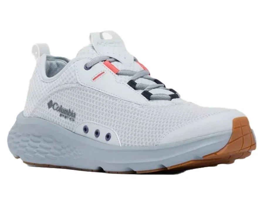 NIB COLUMBIA 2063101-031 MEN CASTBACK PFG OMNI MAX GRAY/RED WATER SHOE SIZE 9.0
