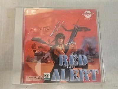 Red Alert Last Alert PC Engine CD Rom US SELLER