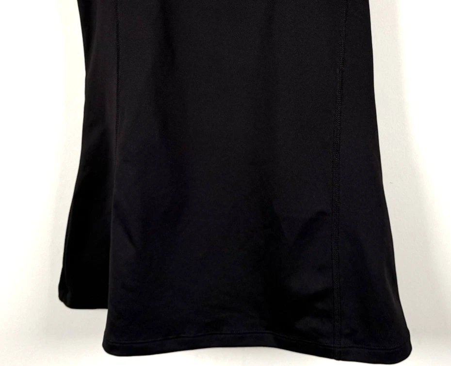 Prenda deportiva para mujer Fila talla pequeña negra estilo sin mangas acolchada atletismo tenis Foto 3 de 4