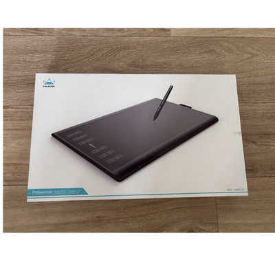 Huion NEW 1060PLUS Grafiktablet USB mit Zubehör und Stift, Modell NEW 1060PLUS