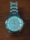 Vintage Seiko Solar MOP Women/Men’s Watch Used Needs Battery See Photos