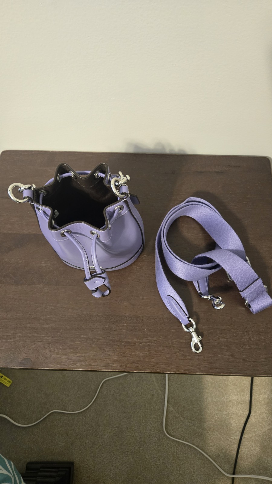 Coach Mini Dempsey Drawstring Bucket Crossbody Ba… - image 3