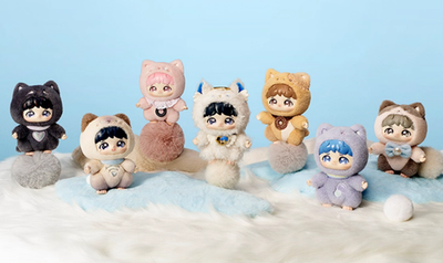 セット 美個体 Vinyl Plush Pendant Blind Box S ZHOU SHEN SHENSELF Series Vinyl Plush Doll Pendant Toy Authentic