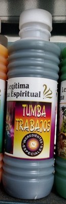 2X TUMBA TRABAJOS AGUA ESPIRITUAL / RID SPELLS SPIRITUAL WATER - 2 OF 33.8 OZ EA