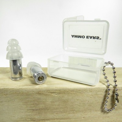 9MM Bullet Case Ear Plugs Lucky Shot Ammo Ears 27 Db NRR (Silicone Ear Plug) NEW