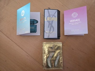 Versace Bright Crystal & Crystal Emerald & Yv. S. Laurent*Damen Parfum*Gratis Lo