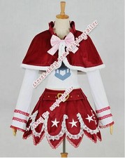 Costume One Piece Cosplay Cos Perona Rosso Costume Uniforme Scialle Gonna Abito Abbigliamento